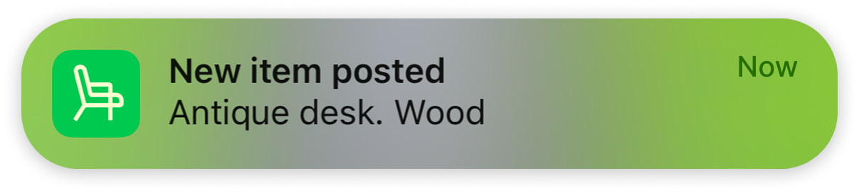 notification example