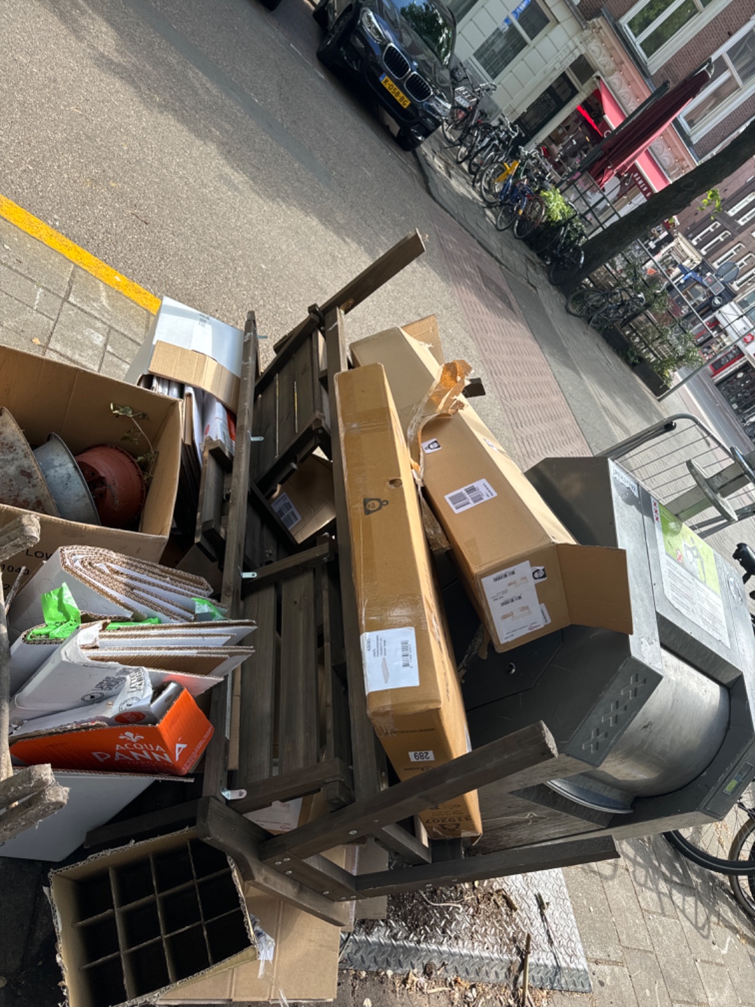 Garden couch, in good condition!