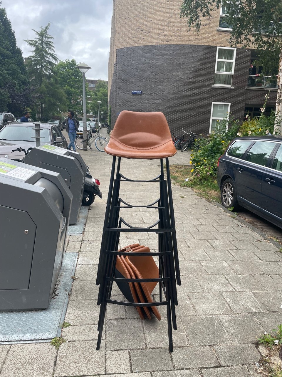 Barkrukken 4 stuks Rivierenbuurt