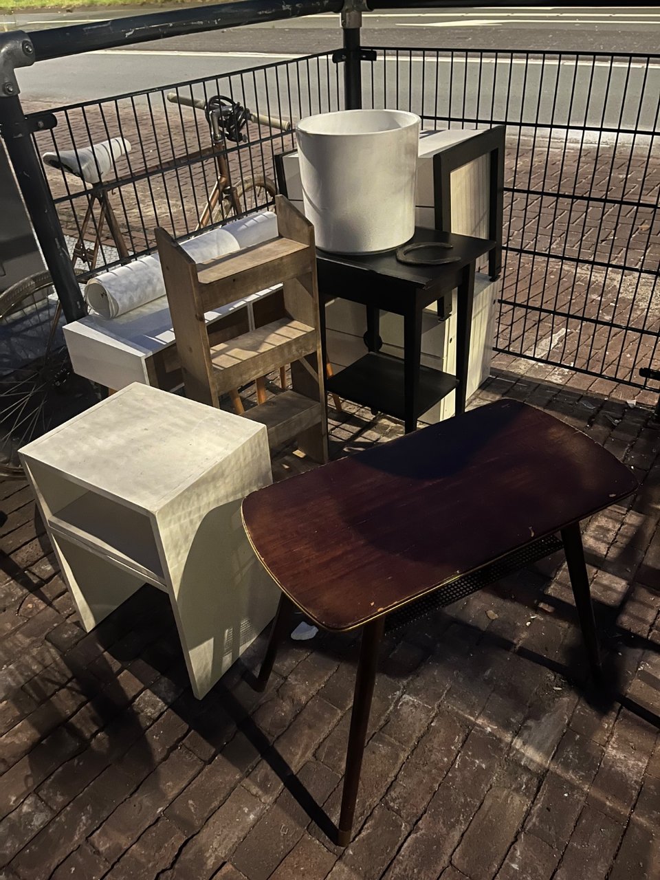 Artsy midcentury furniture