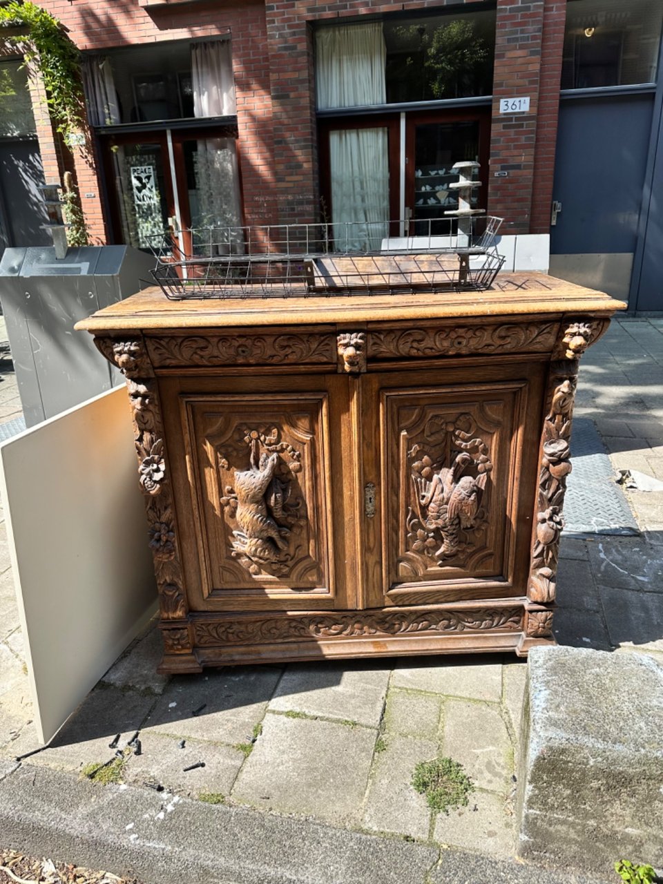 Beautiful wooden cabinet