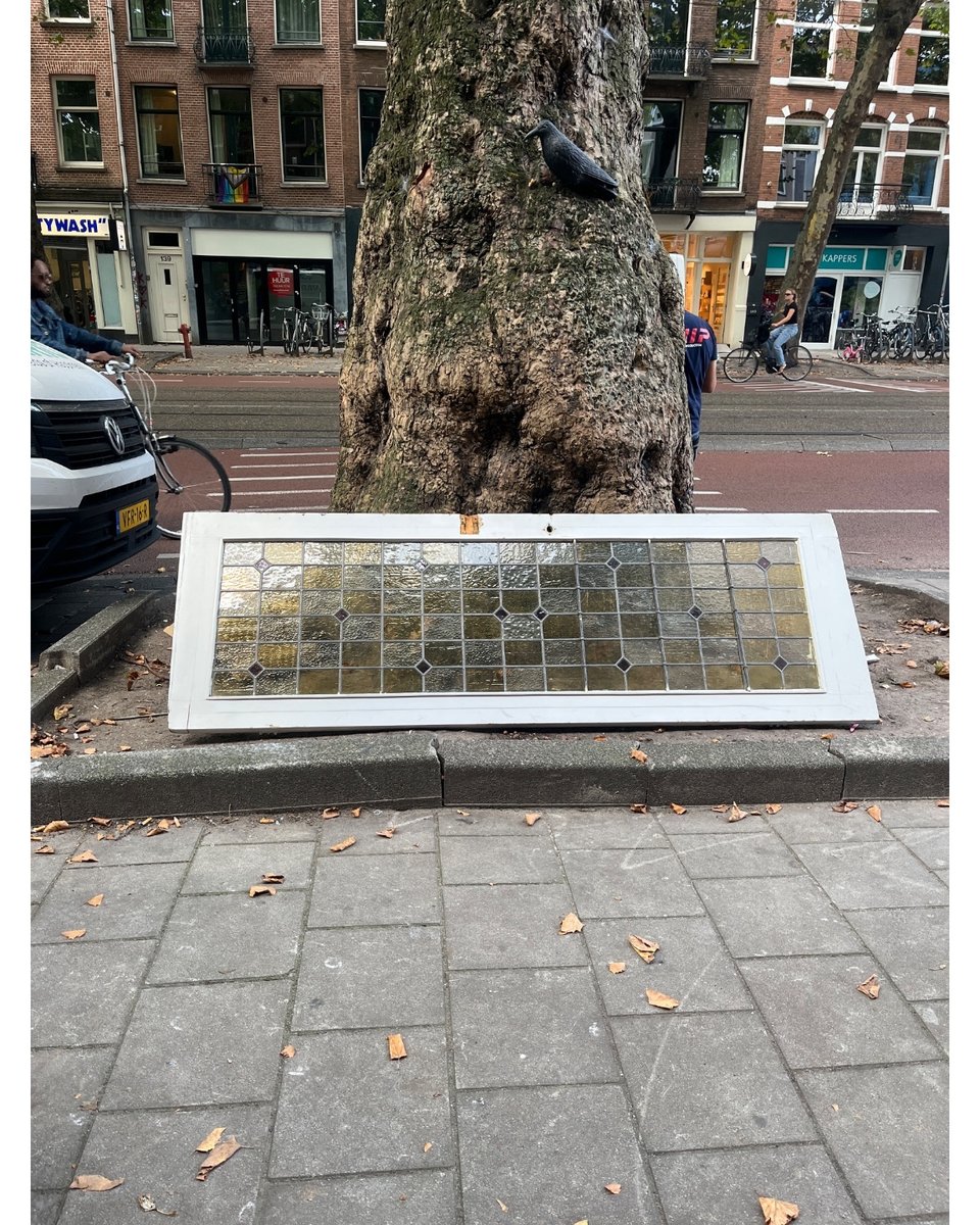 Glas-in-lood deur, Ceintuurbaan t/h Pipoos