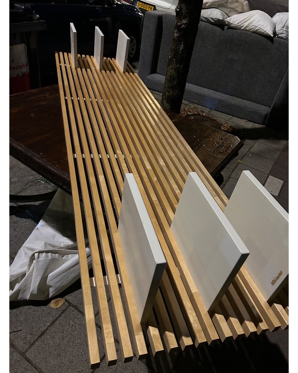 IKEA mandal headboard. Berkenhout.