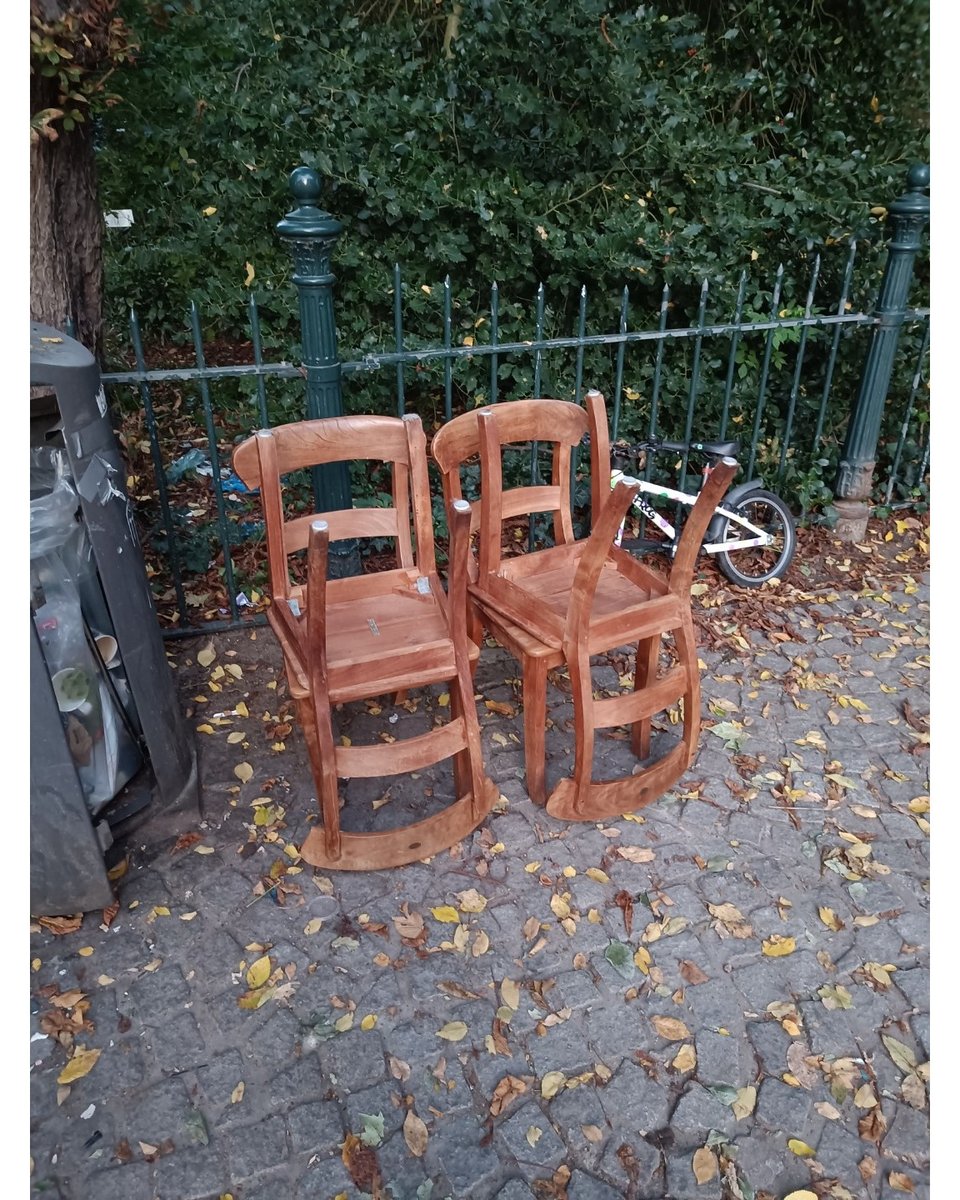 Teak chairs, good condition