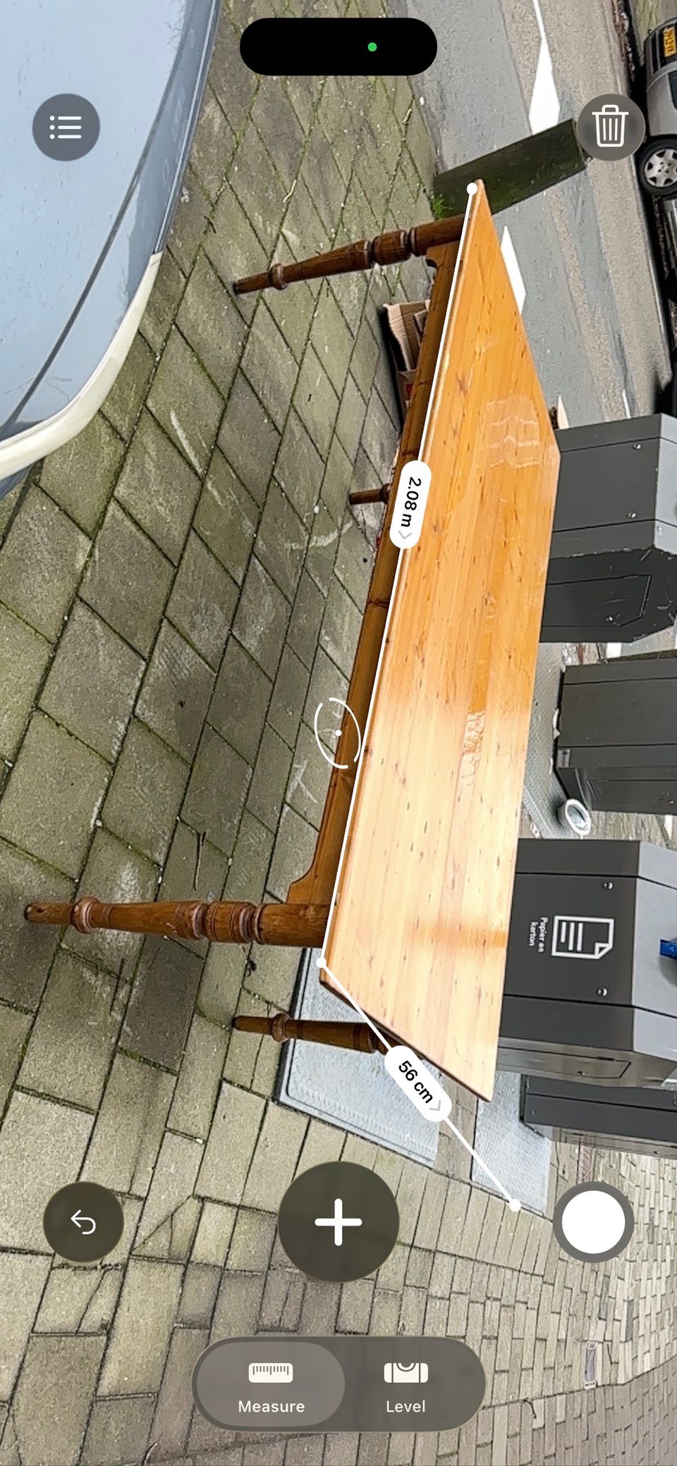 Large wooden table, pretty good shape