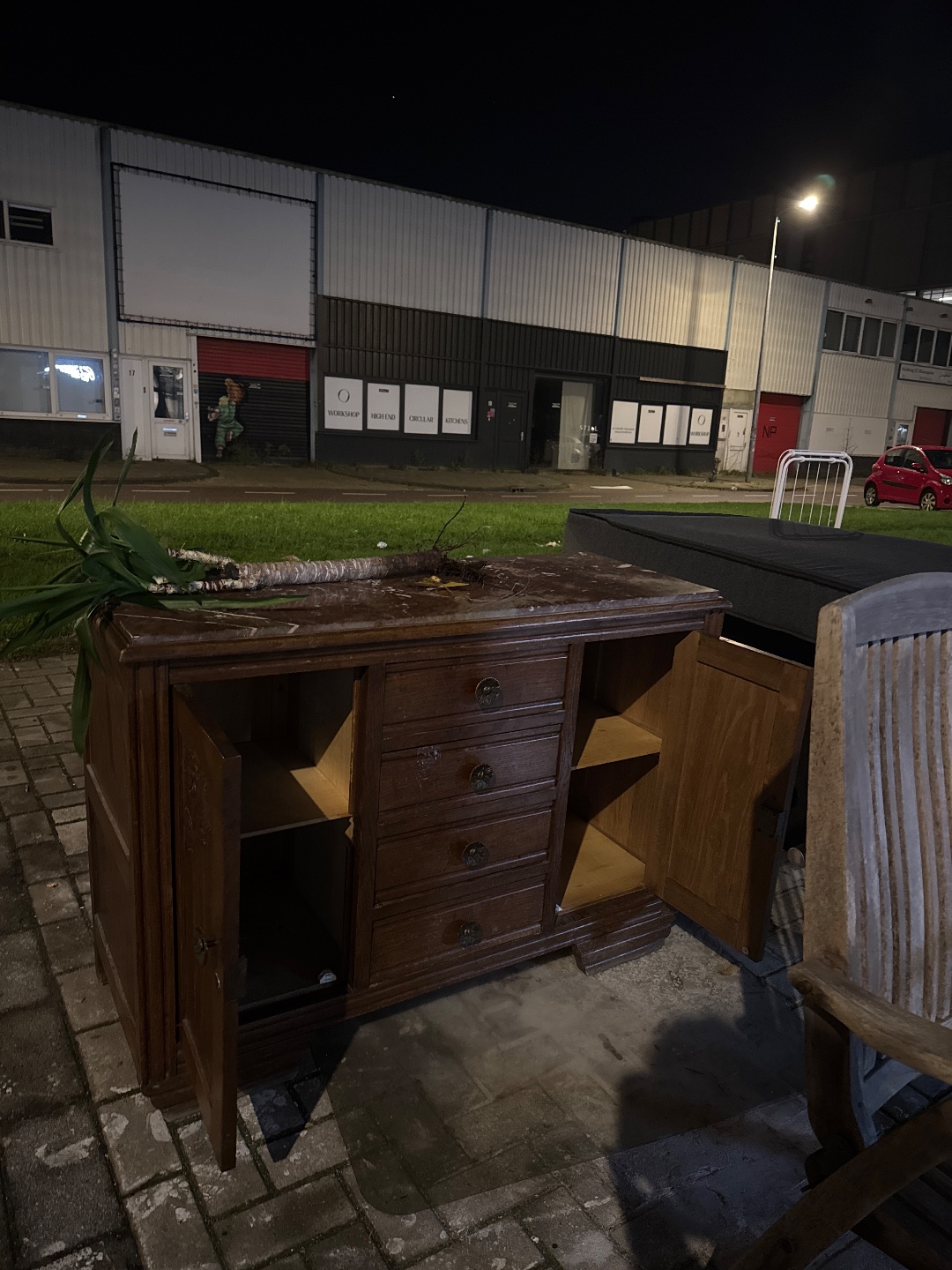 Gorgeous cabinet with marble top