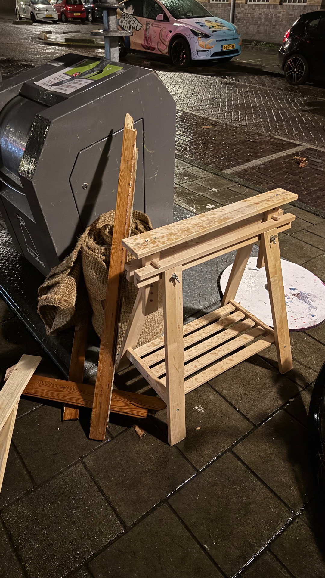 Ikea mittback schraag like new