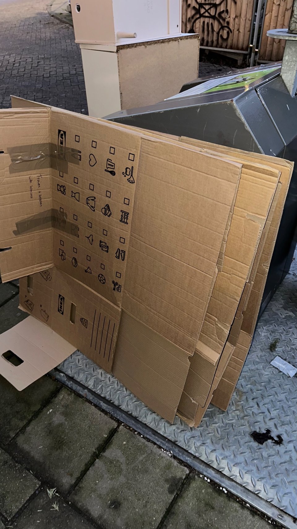 4x XL Ikea verhuisdoos