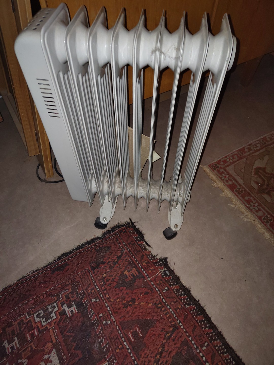 Working heater to be collected at Cornelis Anthoniszstraat 67 II