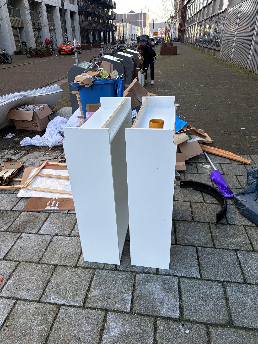 2x IKEA Billy base (empty, no shelves) & 4x IKEA IVAR side panels