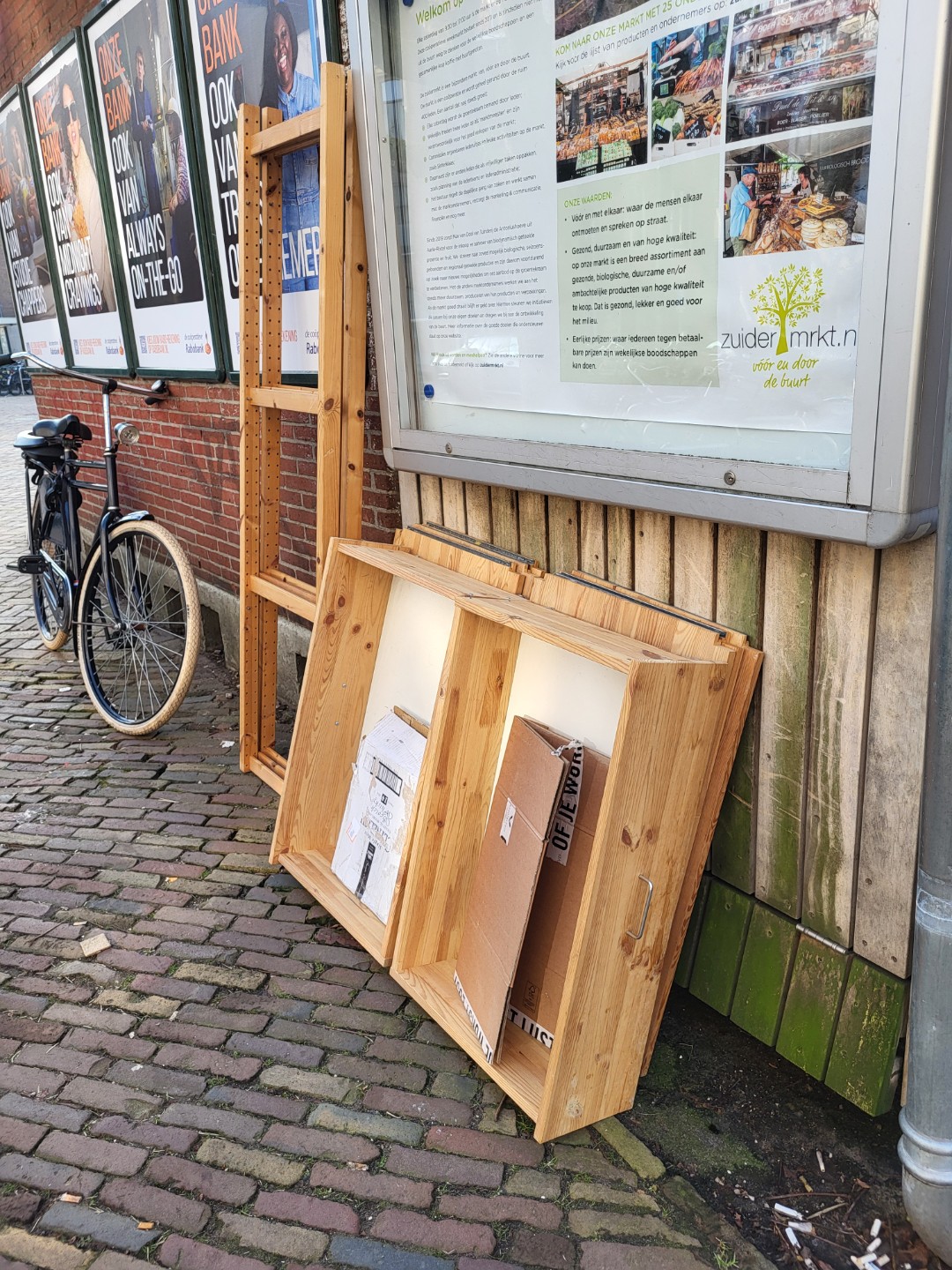 IKEA 6 shelves 50x80, 2 drawers, 3 stands. Looks complete with metal gang thingies!