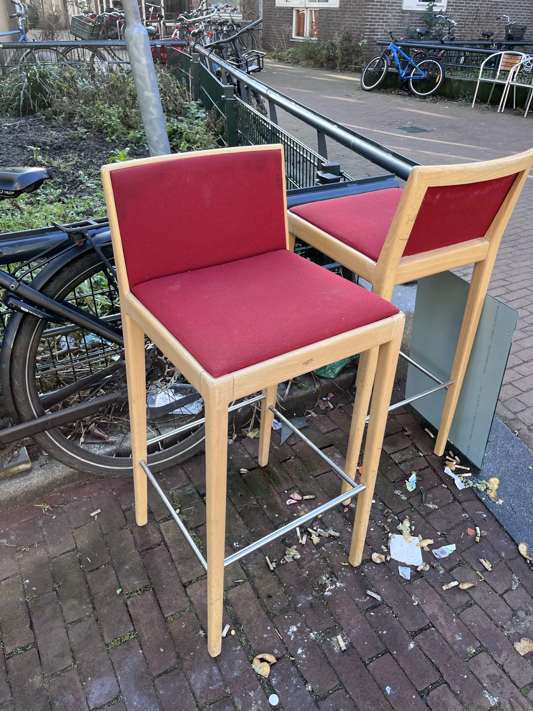 Two barchairs