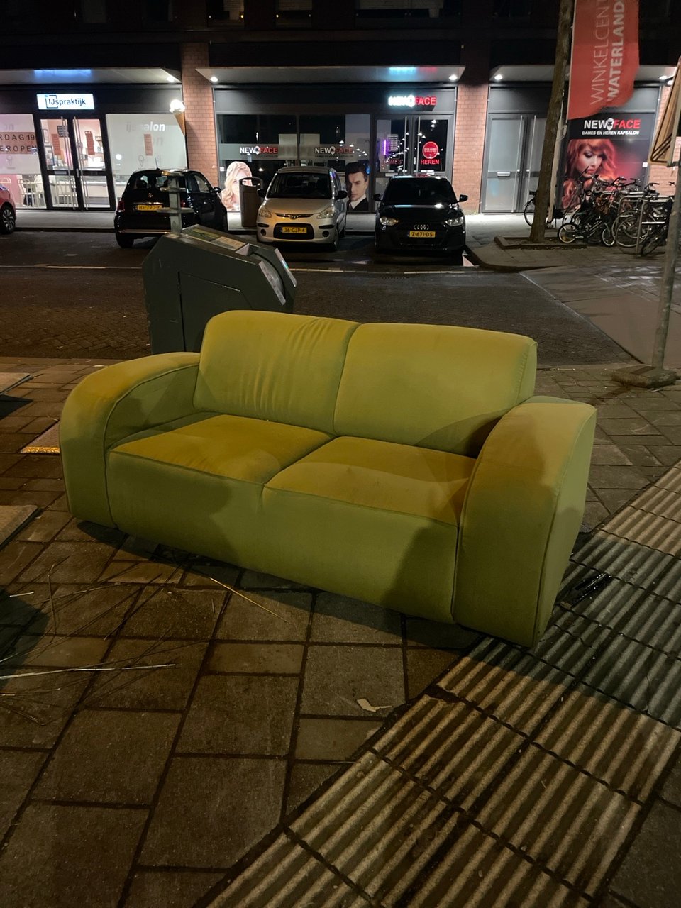 Two couches, the first one seems to be in pretty good state!