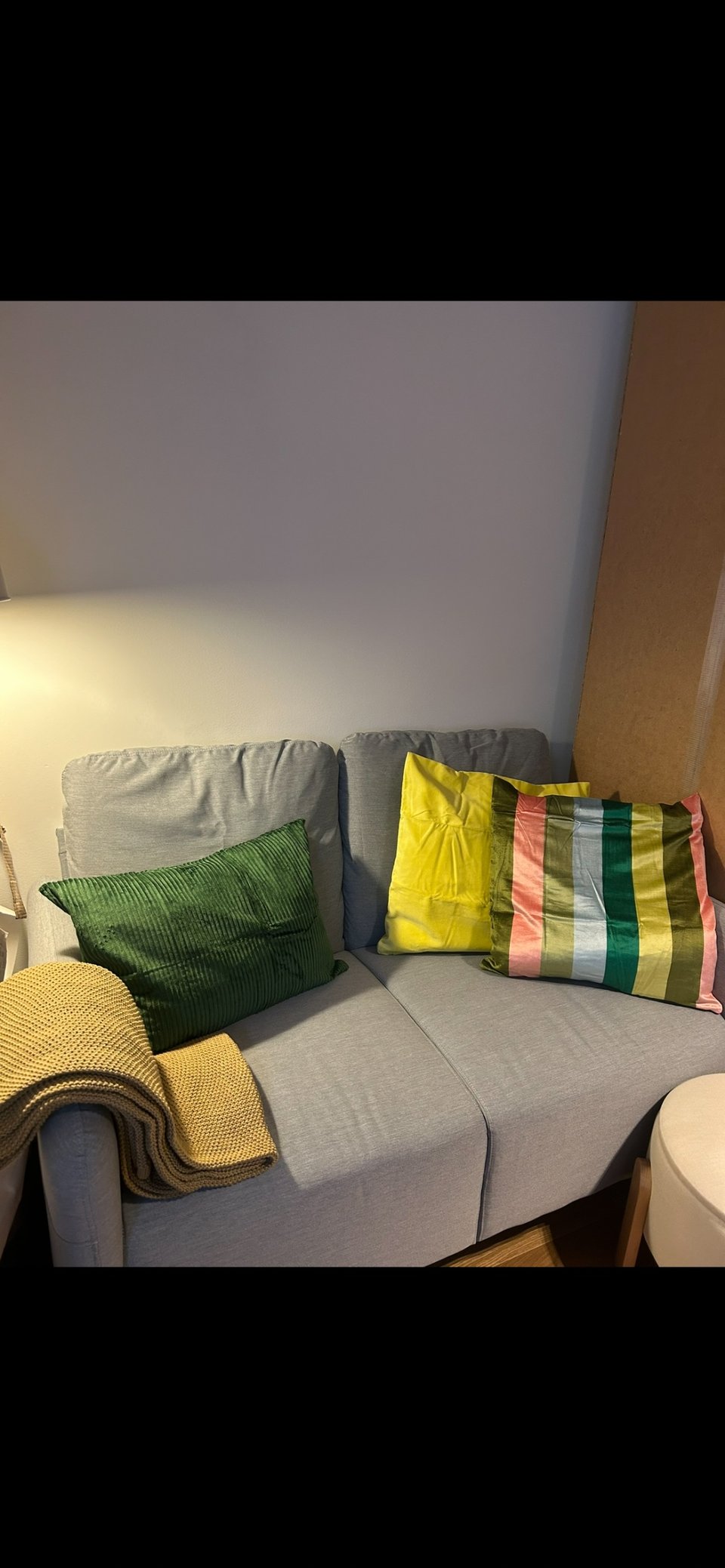 Grijs Bankje IKEA nieuwe staat