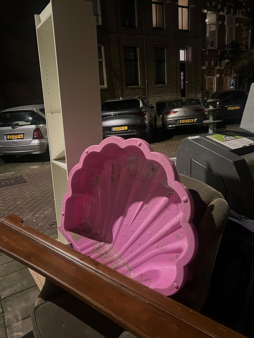 Zandbak beide kanten en verstelbare lattenbodem