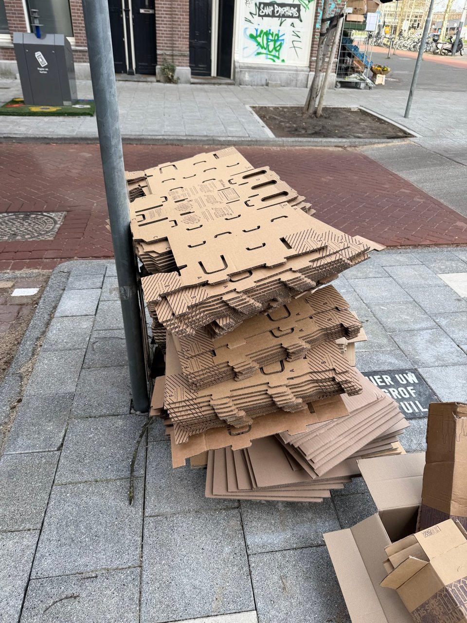 Brand new wine boxes  other storage or moving items