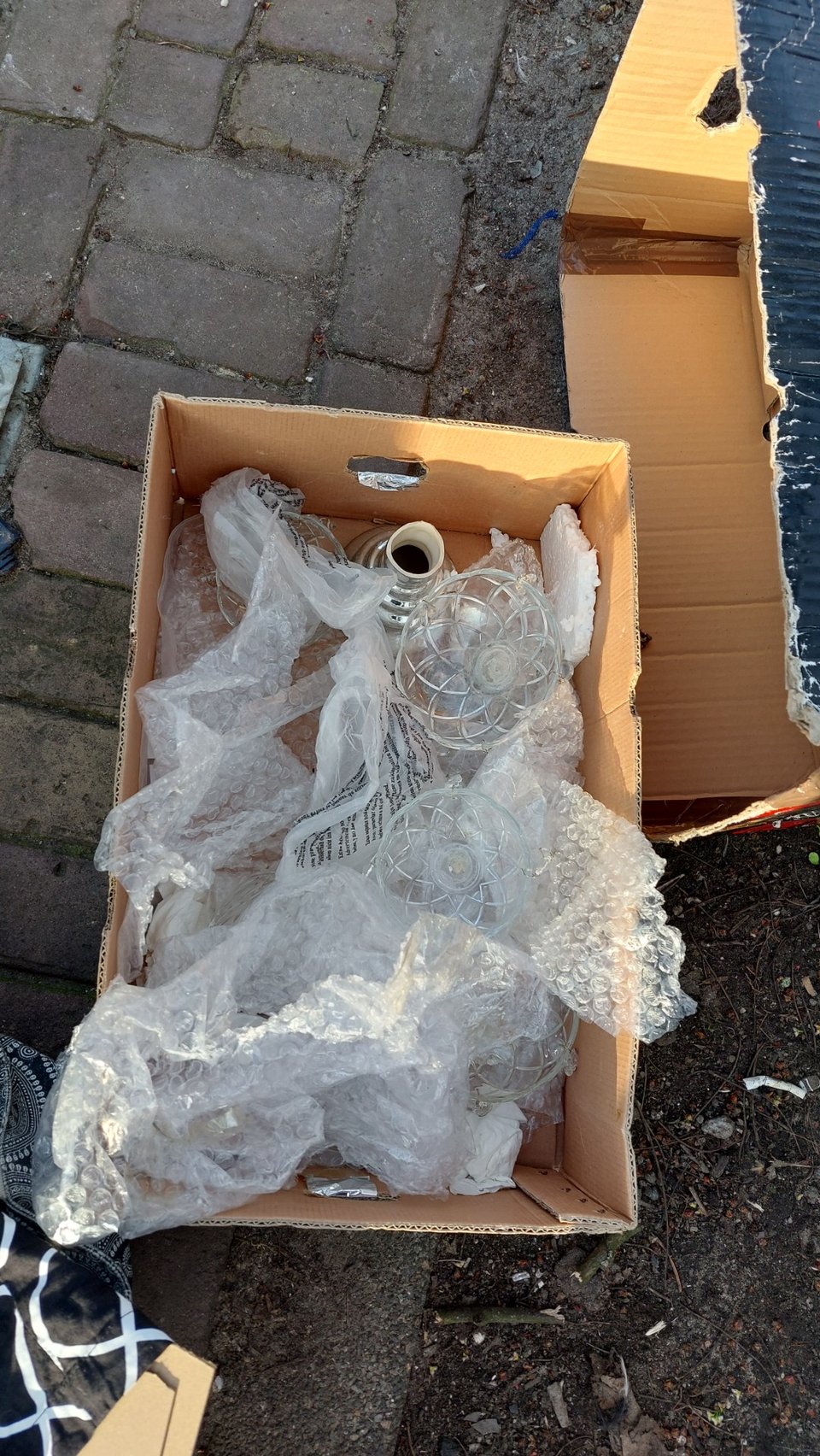 Is een kandelaar denk ik mooi glas werk