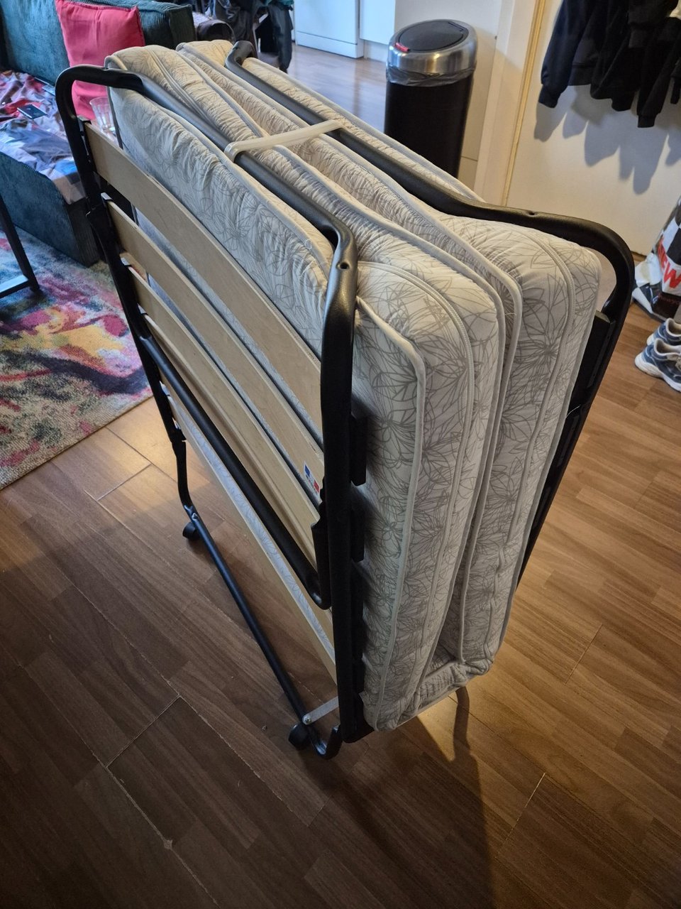 Free for pick up, folding bed and popcorn machine. Both in very good condition.