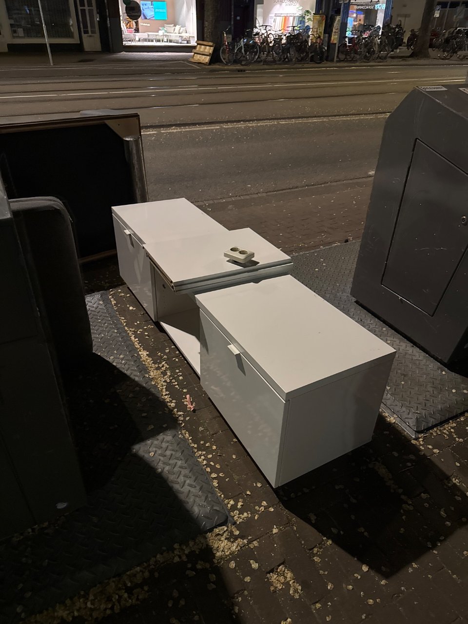 Complete couch and television stand