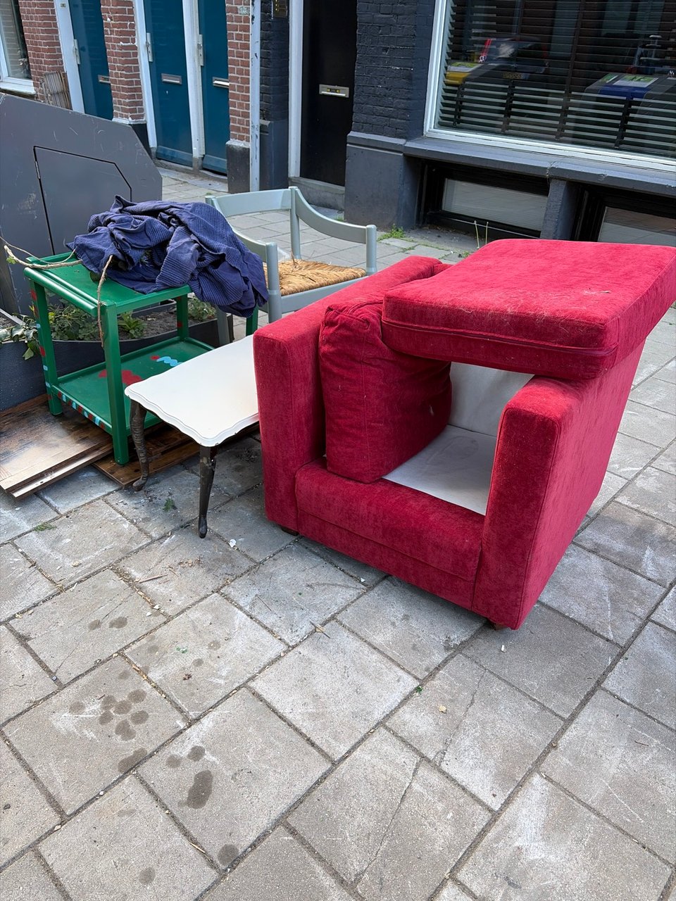 Two Chairs and two tables