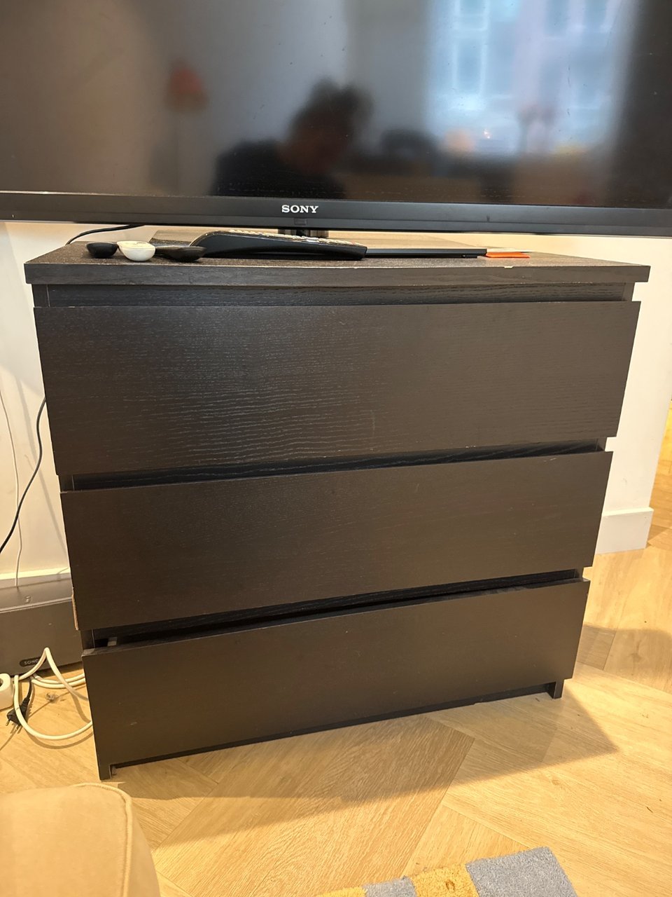 Ladekast zwart IKEA