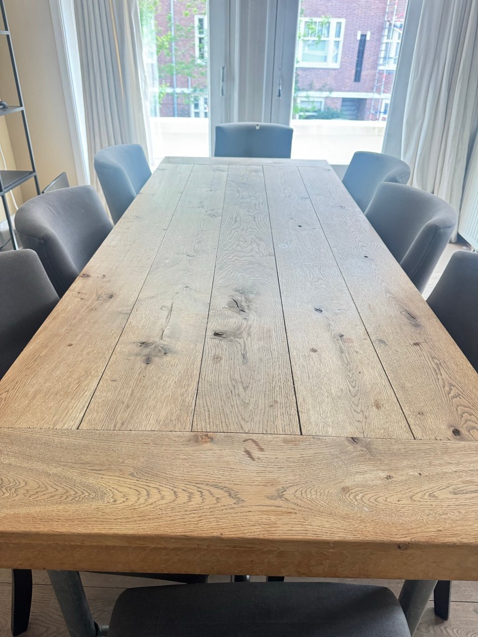 Gratis bij mij thuis op te halen. Zwaar en groot ding dus wel wat mensen nodig. Onderstel kan los van bovenstuk 230 x 90 cm