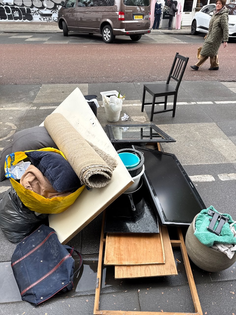 1 werkende tv