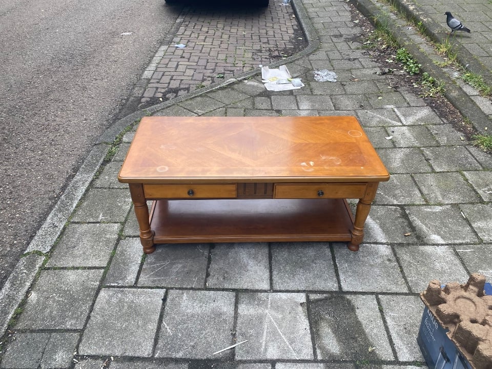Hopelijk wordt iemand er blij van