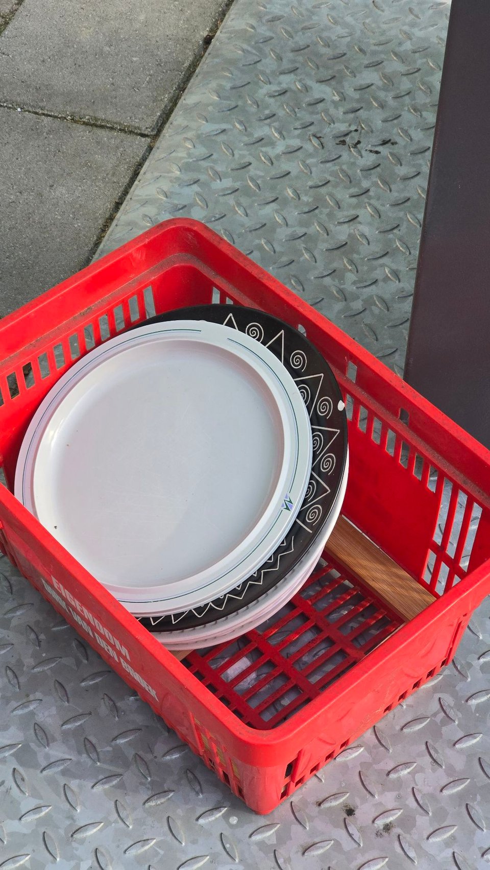 lots of plates